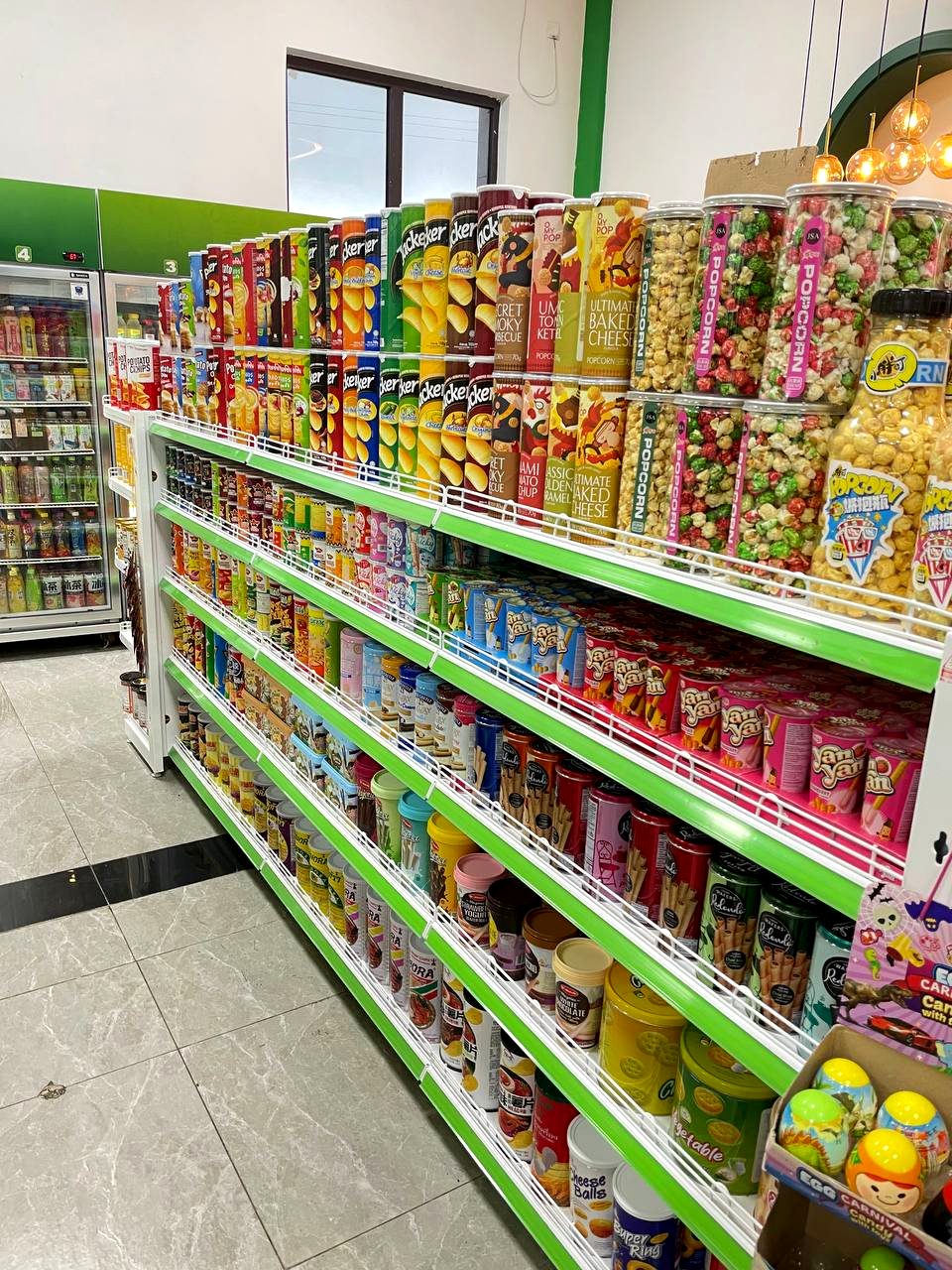 MAO Mart snack aisle
